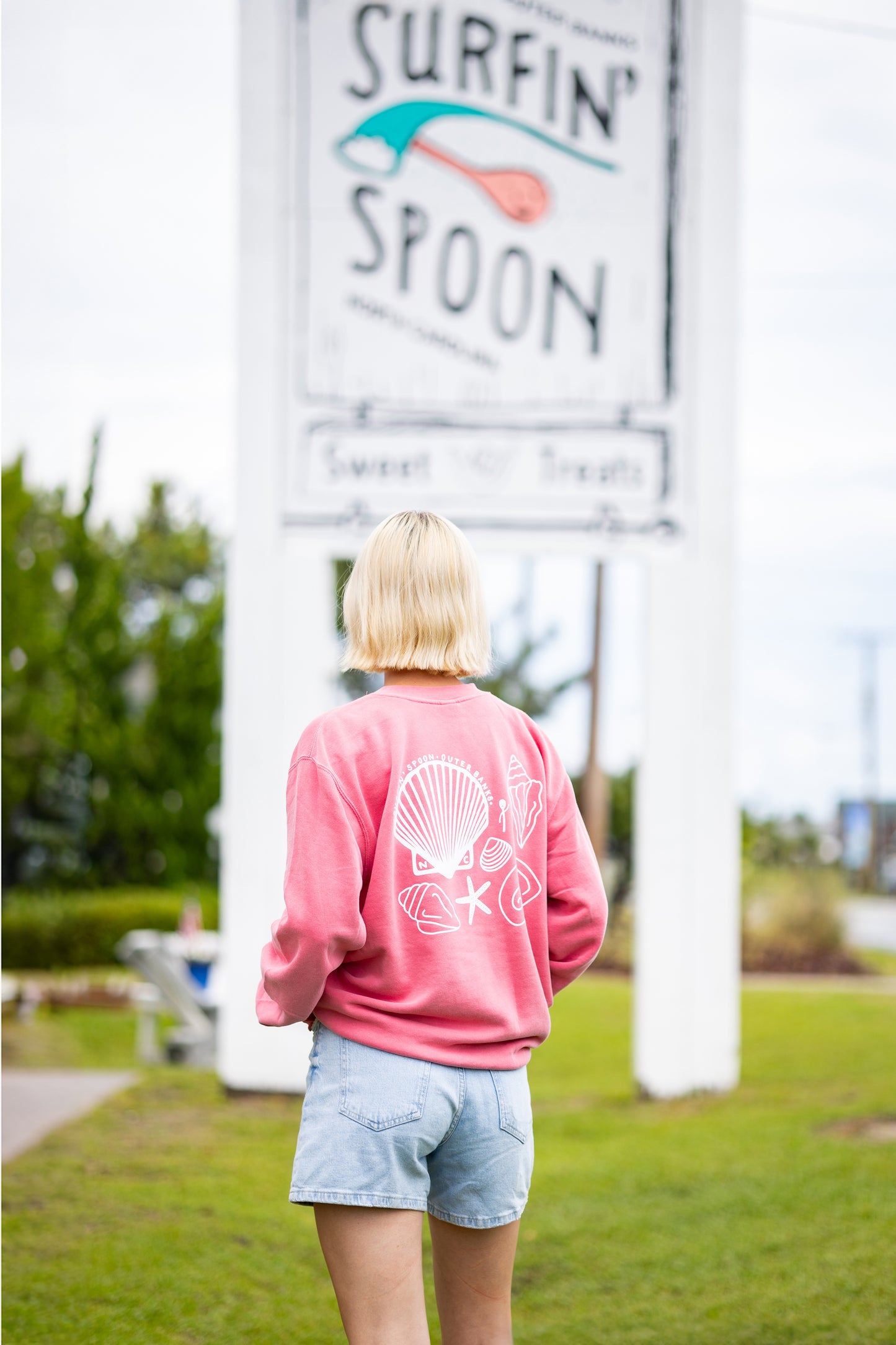 Shell Crewneck