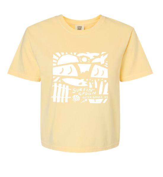 Cropped Cutout Tee