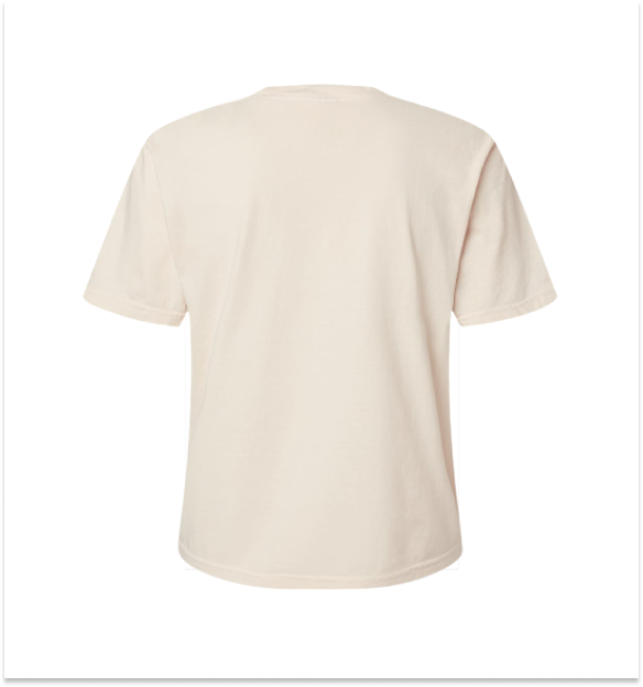 Cropped Summer Sunrise Tee