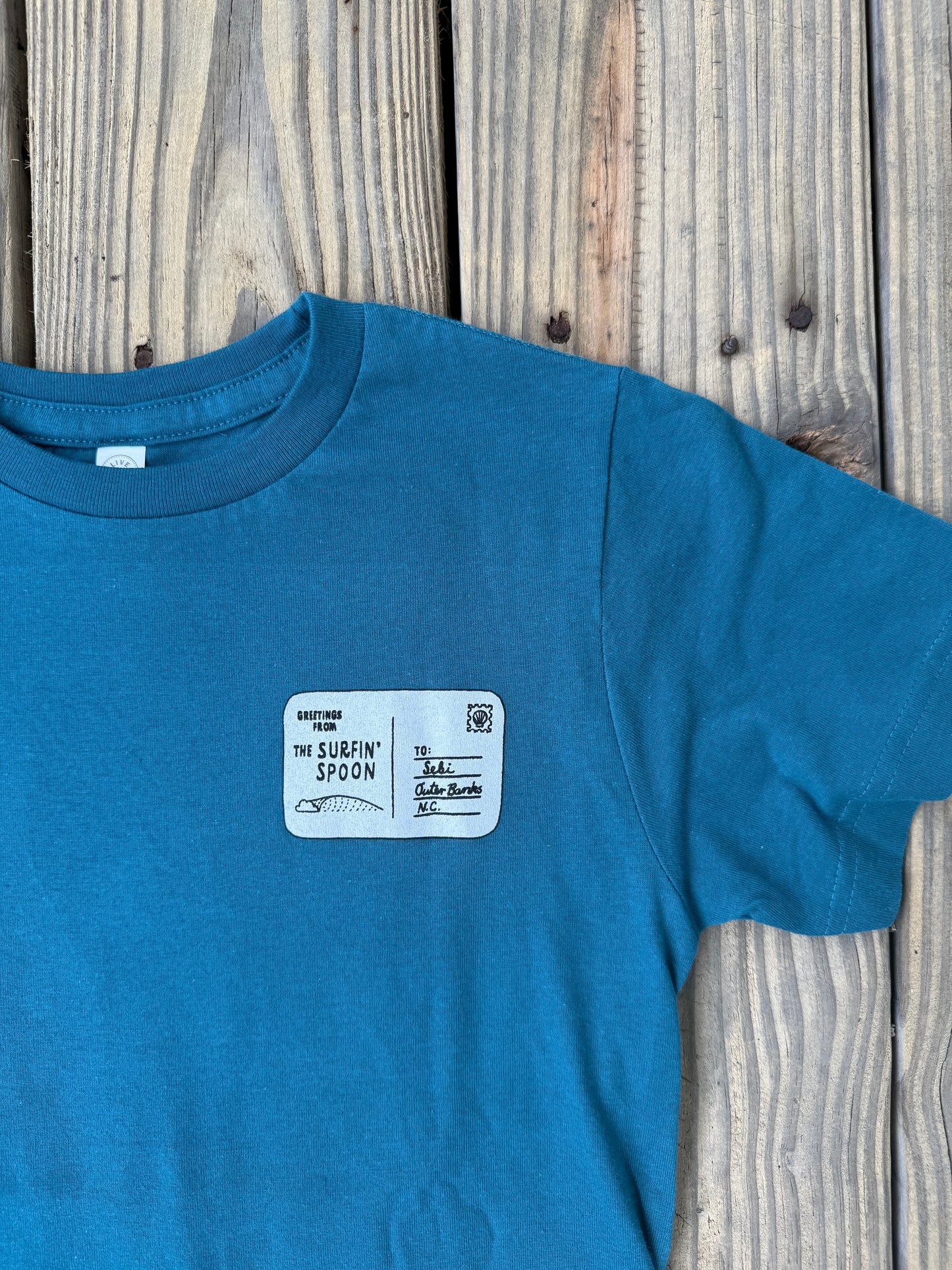 NEW!! Kids Sebi's Postcard Tee