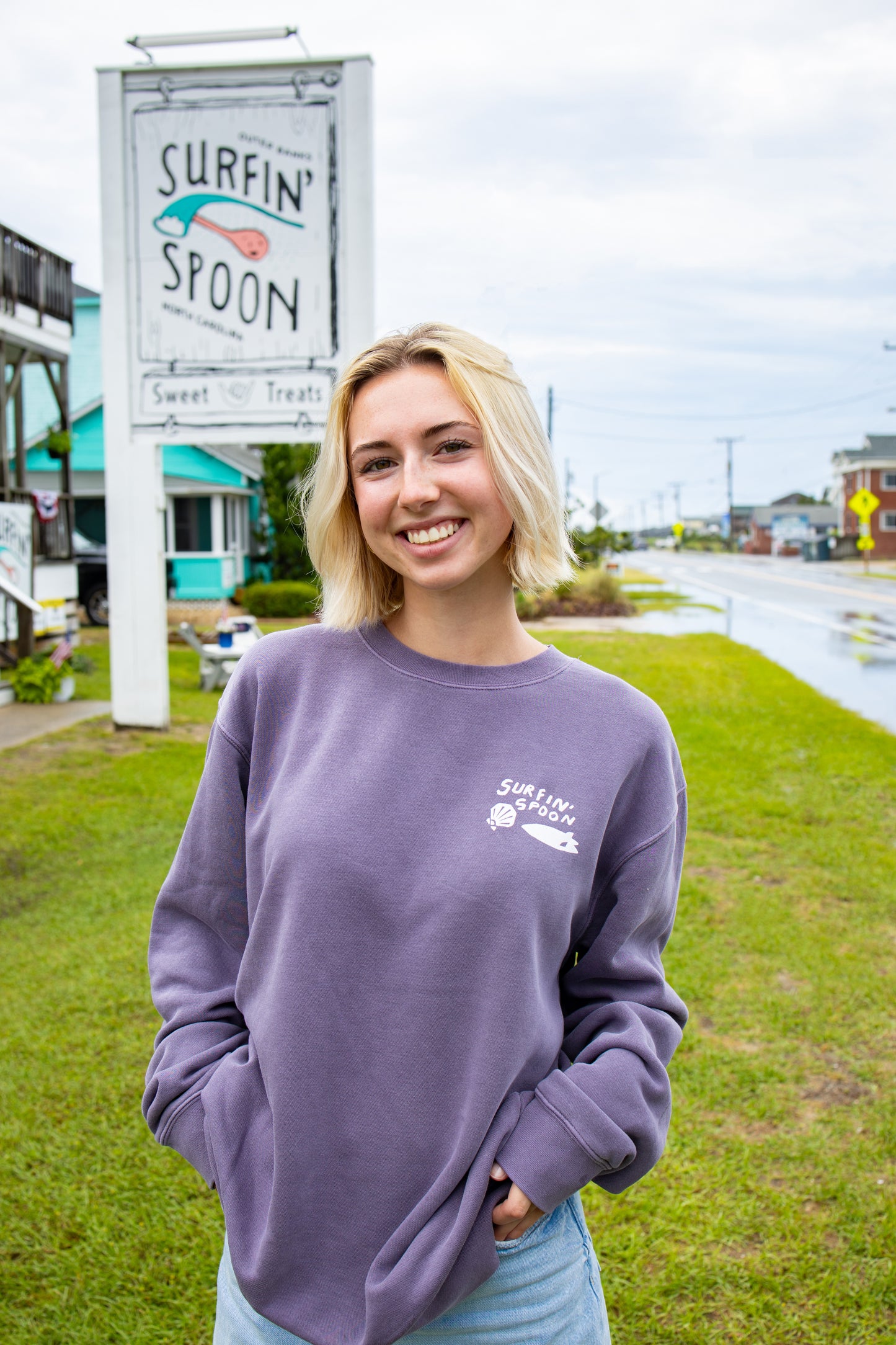 Cutout Crewneck