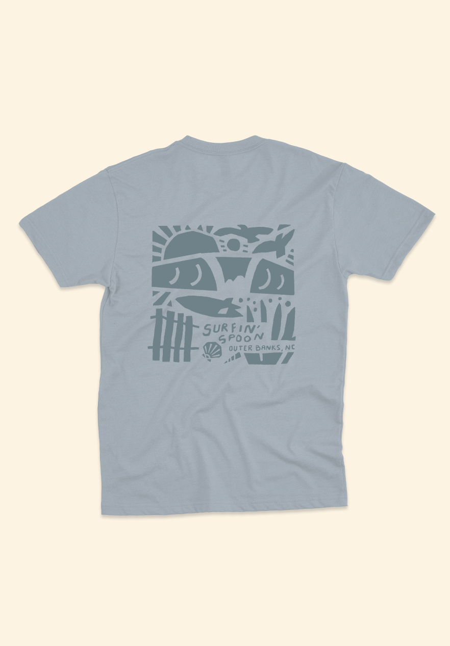 'Cutouts' Tee