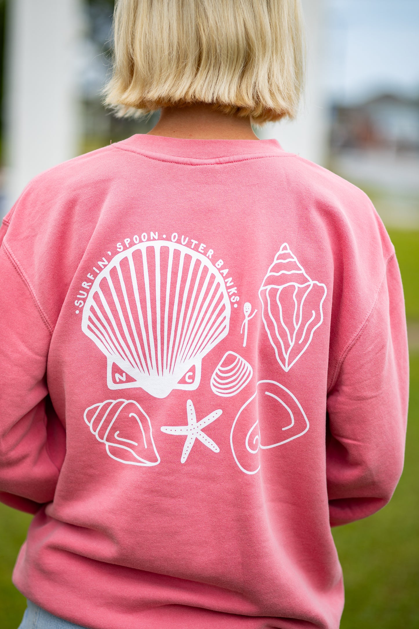 NEW!! Shell Crewneck