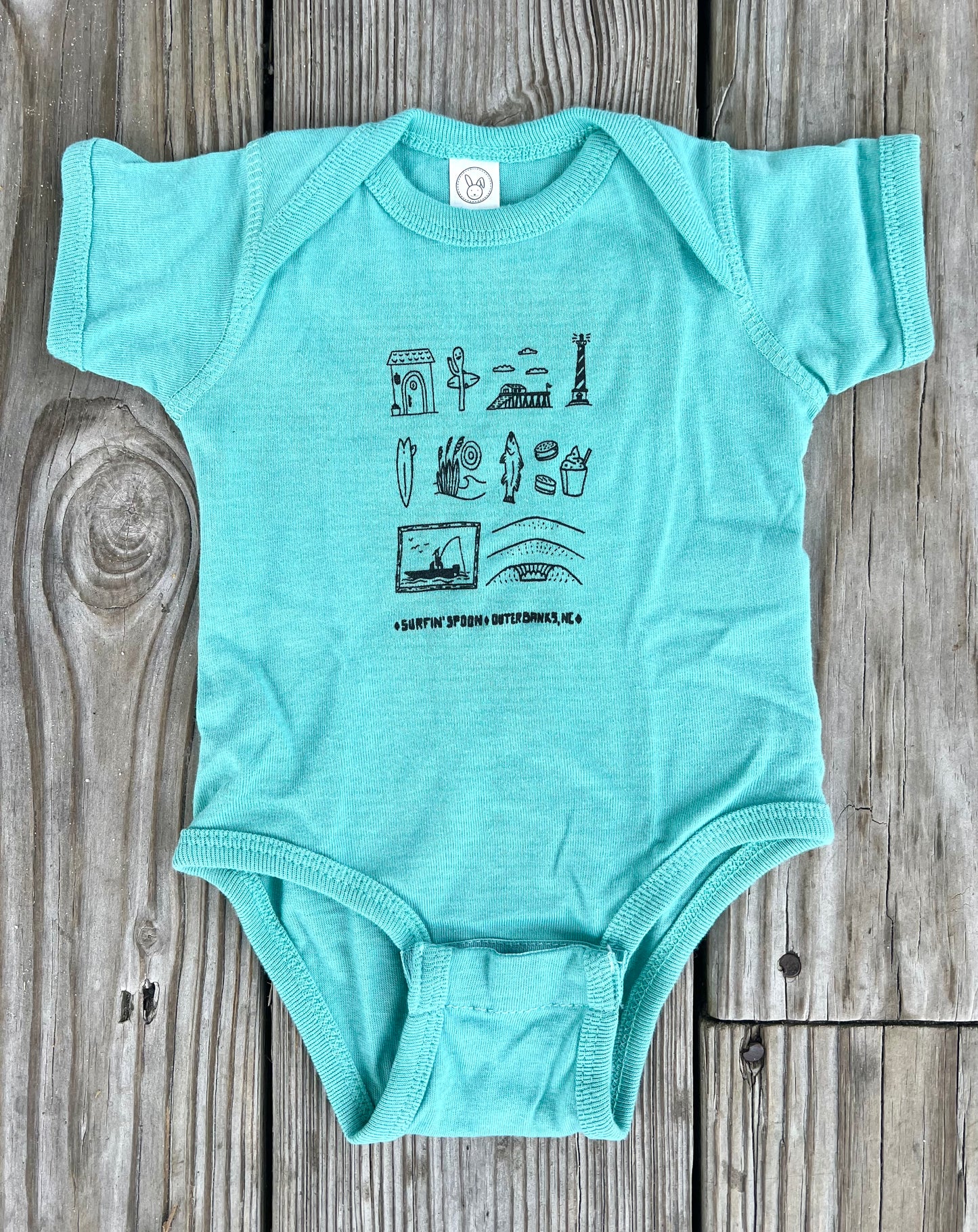 Infant Spoon Icon Onesie