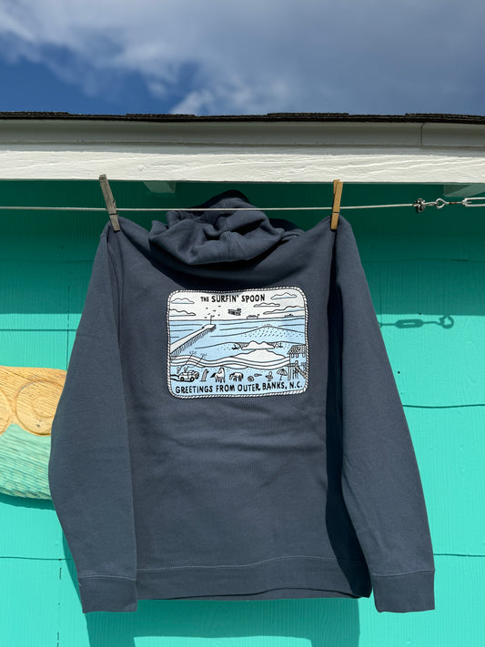Kids Postcard Hoodie
