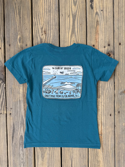 Kids Sebi's Postcard Tee