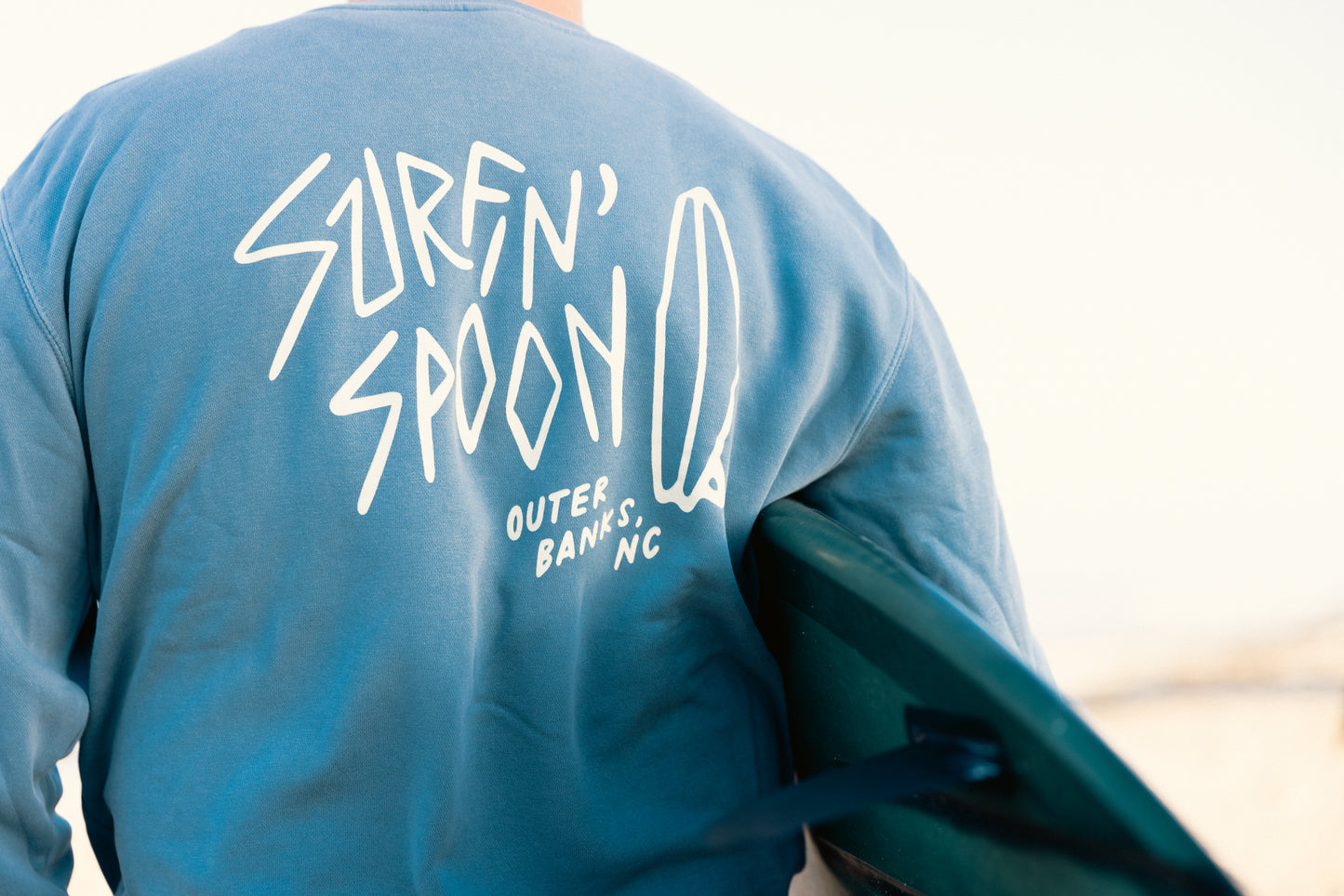 Retro Spoon Script Crewneck