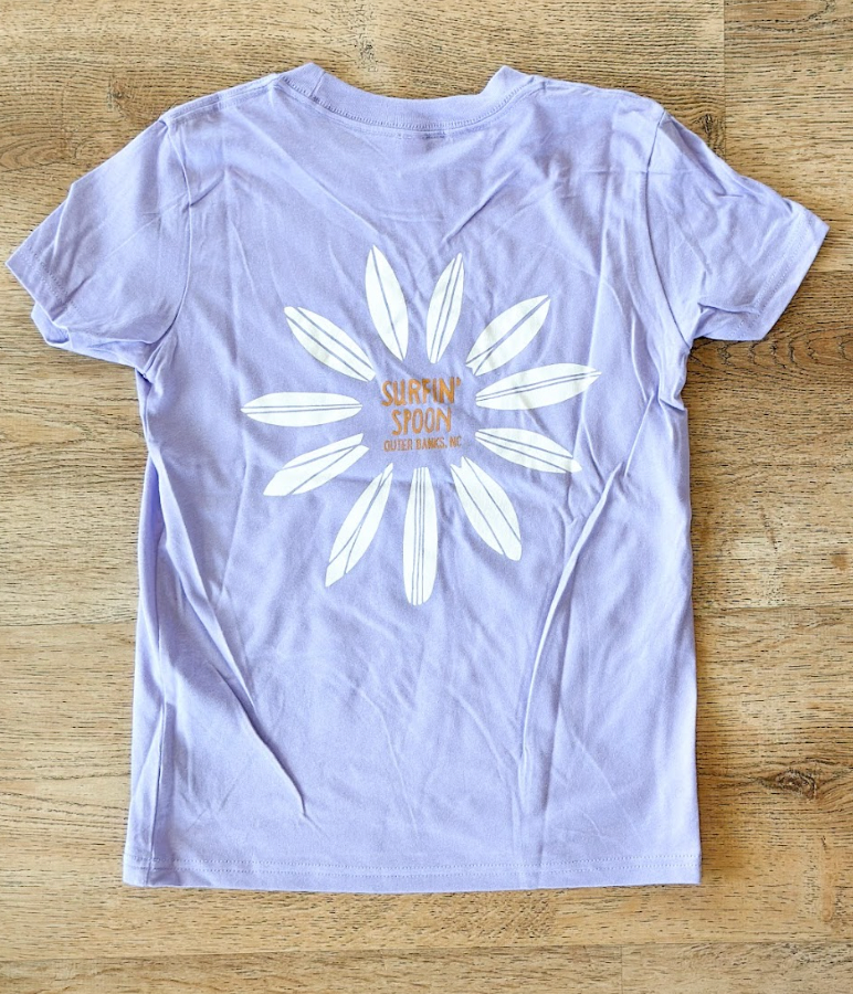 Kids Surf Flower Tee