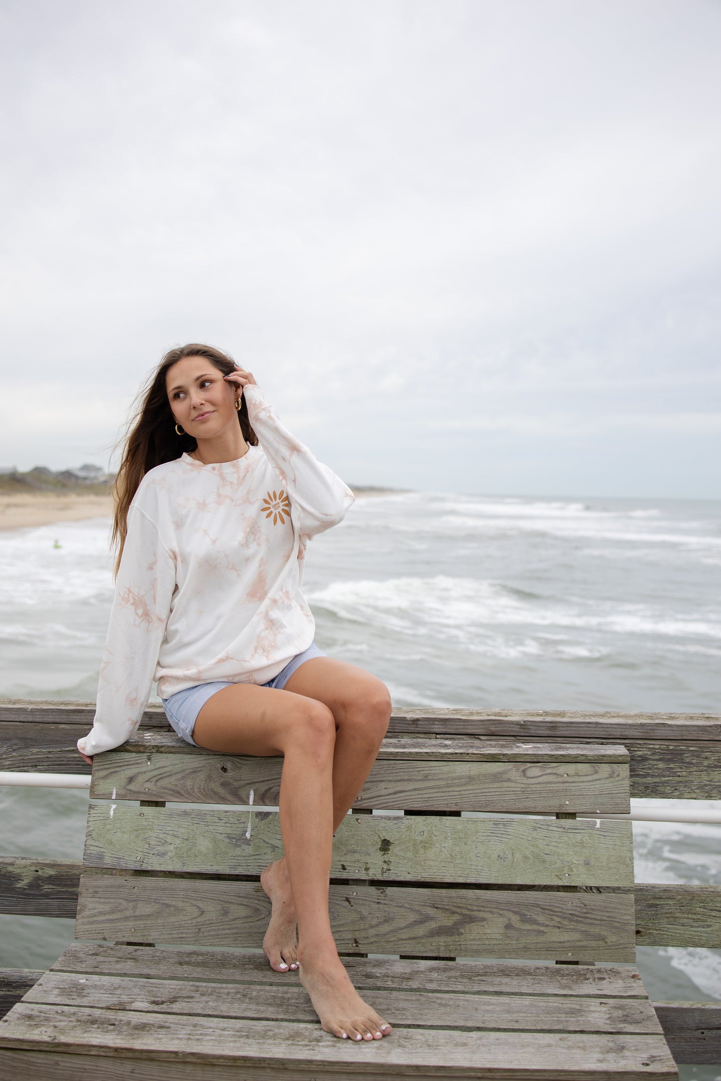 Surf Flower Crewneck