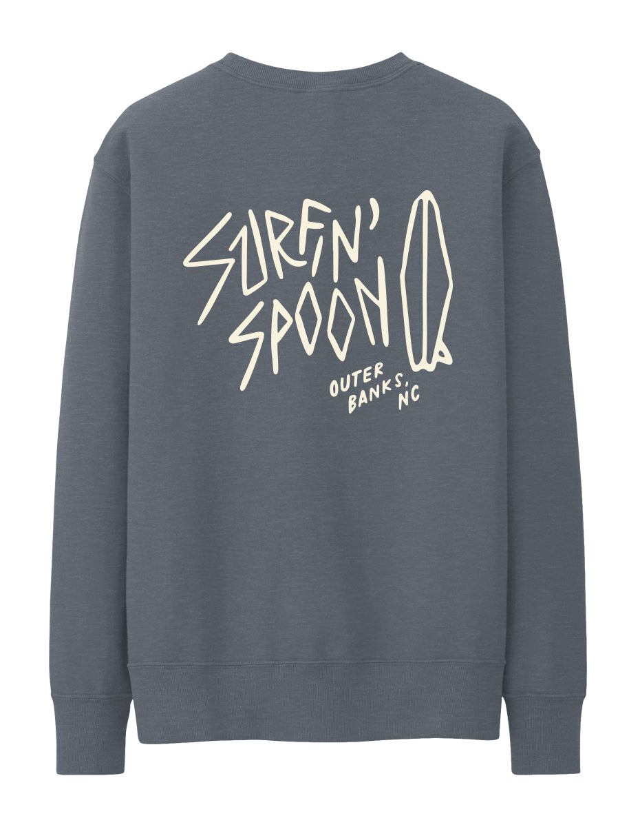 Retro Spoon Script Crewneck