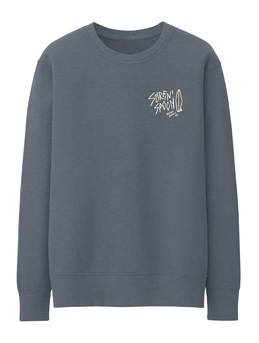 Retro Spoon Script Crewneck