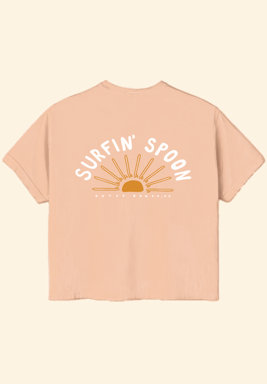NEW! 'Sunrise Sesh' Cropped Tee